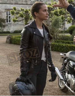 Tomb Raider Alicia Vikander Leather Jacket